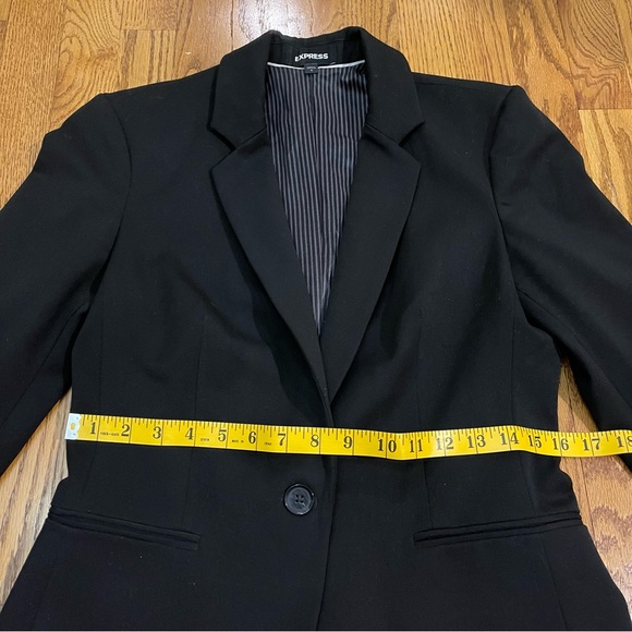 Express Stretch One Button Blazer - Picture 8 of 12